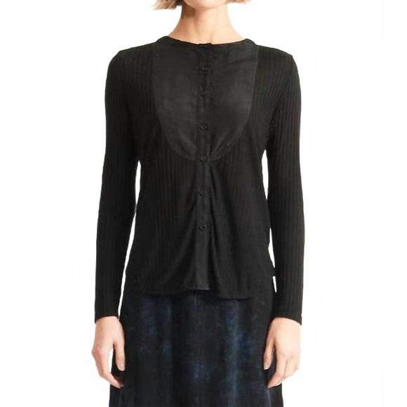 RAQUEL ALLEGRA Tops - NEW RAQUEL ALLEGRA silk elia top in black